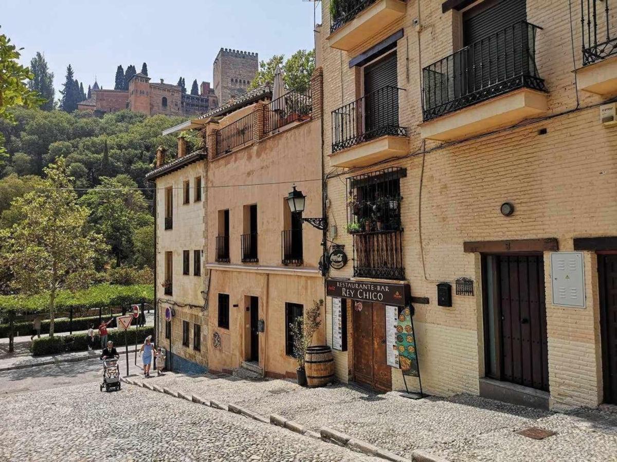 Apartamento Para Dos Al Lado De La Alhambra, En Pleno Centro Granada Exterior photo
